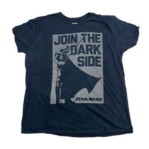Star Wars The Dark Side Tee Thrifted Vintage Style Size XL